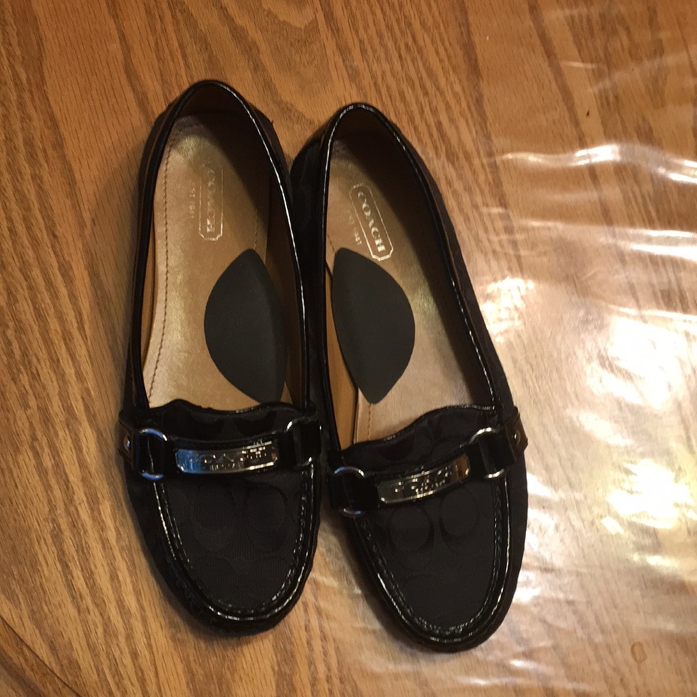 Authentic used Coach flats.